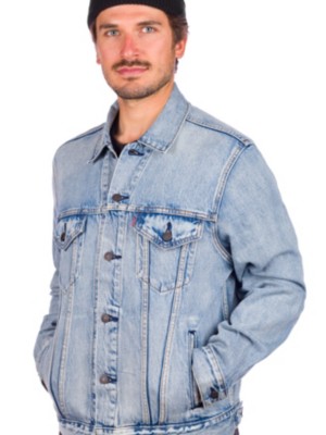 Netthandel Levi's Vintage Fit Denim Jakke hos Blue Tomato Retro denimjakke for menn